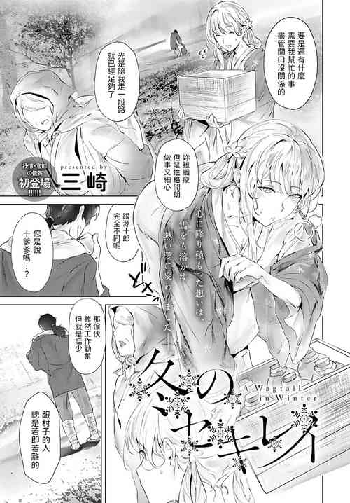 冬のセキレイ圖