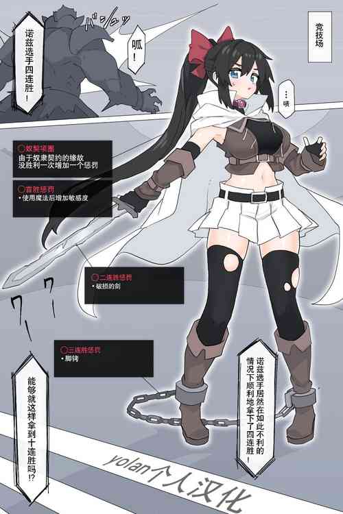 闘技場で見世物にされる姫騎士【前編】圖